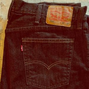Men’s Levi’s 514 jeans.  Worn